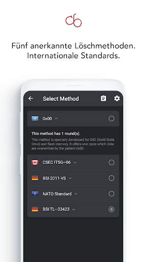 cb Eraser - Daten Sicher Löschen screenshot 4