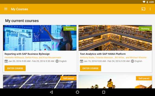 openSAP: Enterprise MOOCs 5 تصوير الشاشة