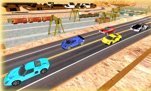 Speed Race Crazy Car Free Kids Game screenshot 3