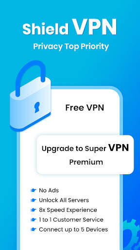 Shield VPN – Private VPN Proxy screenshot 5