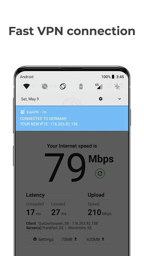 ExaVPN - WiFi Koruması için Hızlı ve Ücretsiz VPN screenshot 6