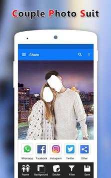 Couple Photo Suit screenshot 5