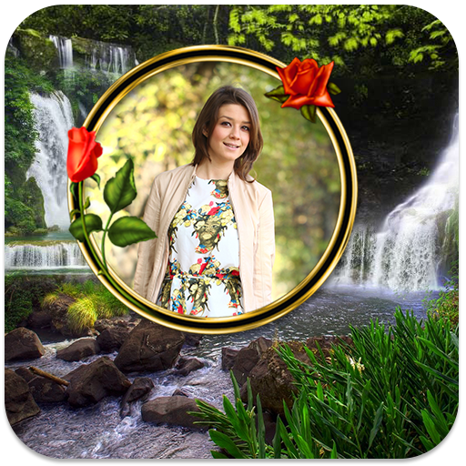Waterfall Photo Frames HD icon