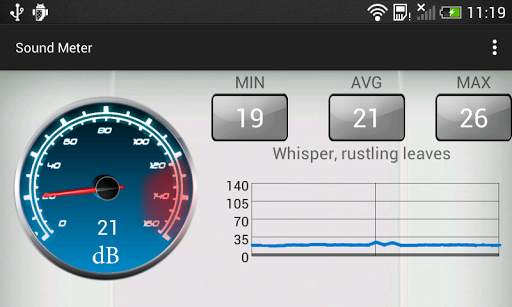 Sound Decibel Meter screenshot 3
