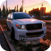 Driving Toyota Land Cruiser 200 New Simulator 2019 icon