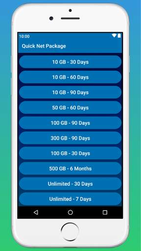 Quick Net Package screenshot 1
