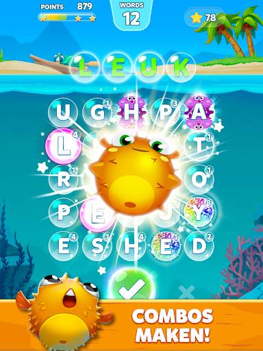 Bubbel Woordspelletjes - Hersentraining Woordspel screenshot 6