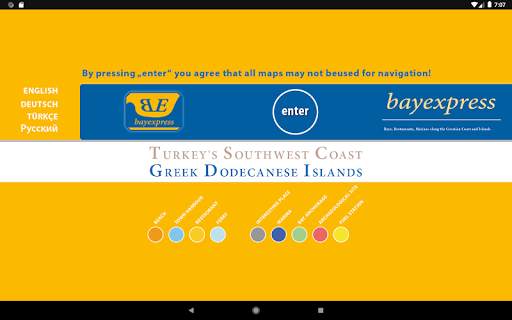 Bayexpress Turkey 2020 -  Bay and Restaurant Guide screenshot 1