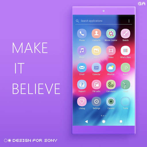 i XPERIA Theme | OS Style 12 🎨Design For SONY screenshot 7