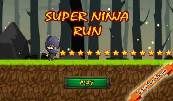 Super Ninja Run screenshot 1