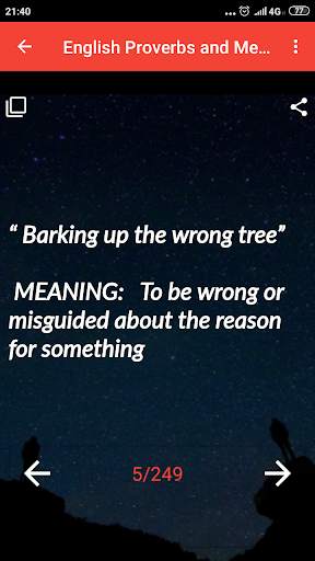 English Idioms and Meaning screenshot 6