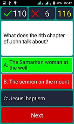 Bible Quiz & Answers screenshot 1
