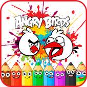 Coloring  Angry Bird for Kids 1.0