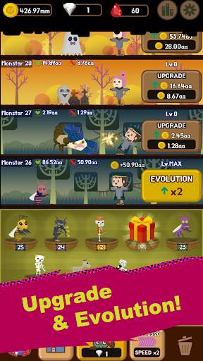 DungeonMon : Offline Idle Merge Game screenshot 4