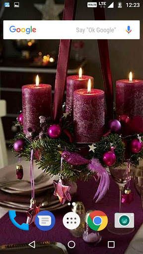 Candles Wallpaper HD screenshot 2