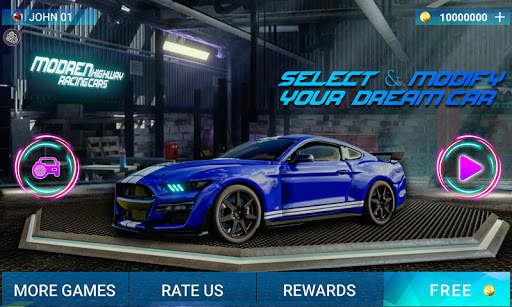 Modern Highway Traffic Car Racing Free Game 2021 screenshot 4