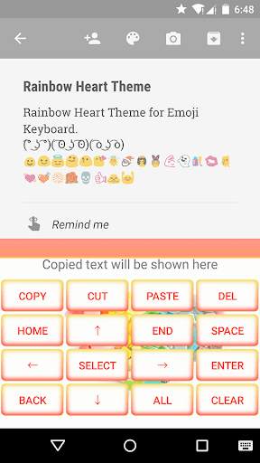 Rainbow Heart Emoji Keyboard screenshot 4