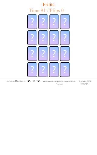 Memory Game - Fruits screenshot 10
