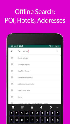 Kemer Offline Map and Travel G screenshot 3
