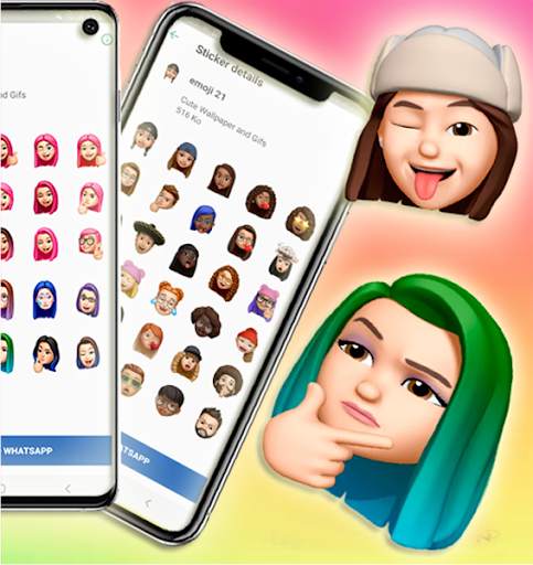 Emoji Stickers 3D 2021 For WhatsApp screenshot 2