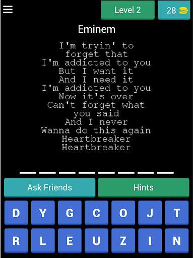 Guess the song - Eminem screenshot 17