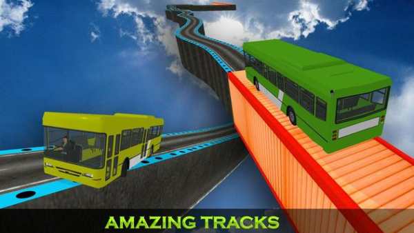 Impossible Driving Crazy Bus Stunt: Sky Race screenshot 6