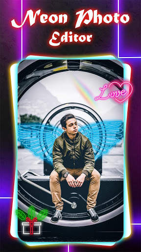 Neon Light Effect Photo Editer screenshot 4