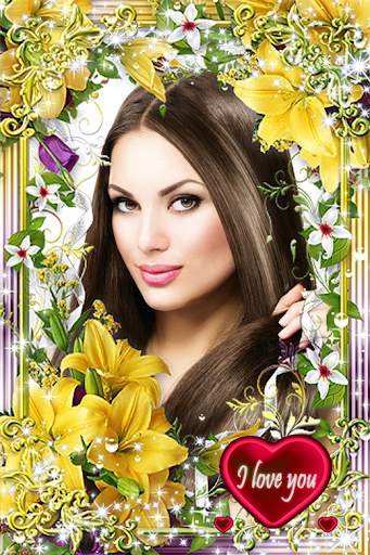 Lovely Flower Photo Frame screenshot 9