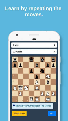 Mate in 1 Chess Tactics screenshot 2