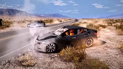 Car Crash Car Test Simulator screenshot 1