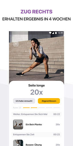 Mein Trainer: Training zu Hause, Gewicht verlieren screenshot 2