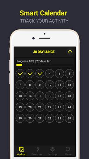 30 Day Lunge Challenge Free screenshot 2