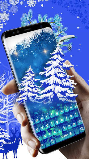 Winter Keyboard screenshot 1