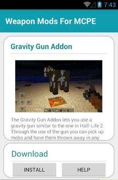 Weapon Mods For MCPE screenshot 5