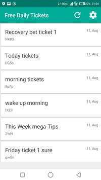 Free Daily Tickets screenshot 2