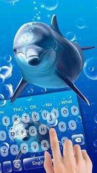 Ocean Dolphin 3D Keyboard screenshot 1