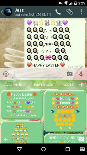 Easter Art - Emoji Keyboard स्क्रीनशॉट 4