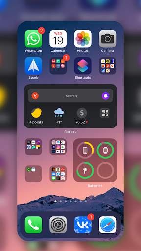 iOS Launcher EK screenshot 1