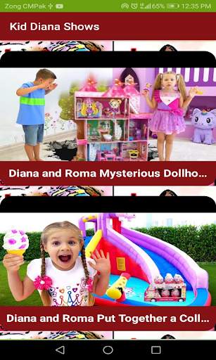 Diana & Roma Videos :Funny Kids Shows screenshot 1