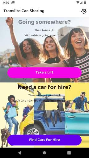 Translite - Car-sharing 1 تصوير الشاشة