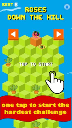 Roses down the hill hardest game ever in the world screenshot 1