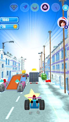Santa Girl Run Natale screenshot 4