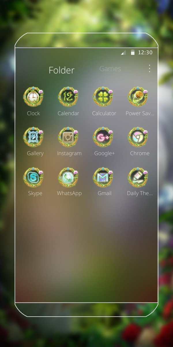 Floral Theme-Blonde & Unicorn screenshot 5