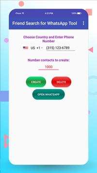 Add Friends, Search Friends for Whatapp screenshot 1