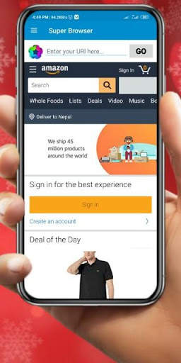 Super Browser screenshot 2