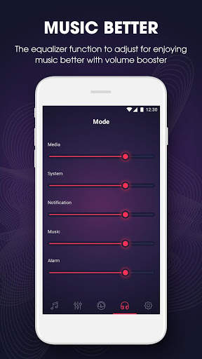 Volume Booster & Bass Booster with Music Player screenshot 3