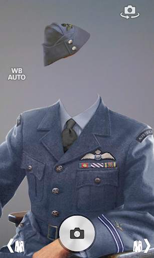 Military portrait photomontage screenshot 2
