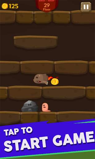 Worm Zone Jump Adventures Game screenshot 1