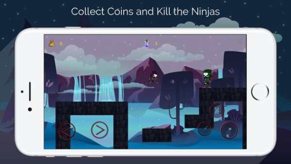 Ninja Kid Adventure Game screenshot 4
