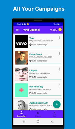 SubView - Sub4Sub - Get Subscriber For Channel स्क्रीनशॉट 3